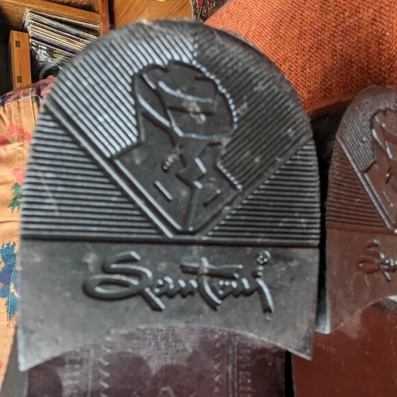 Santoni Leather Oxford Loafer Italian Slip On Polished Dark Cognac 33133 KK - Picture 10 of 11